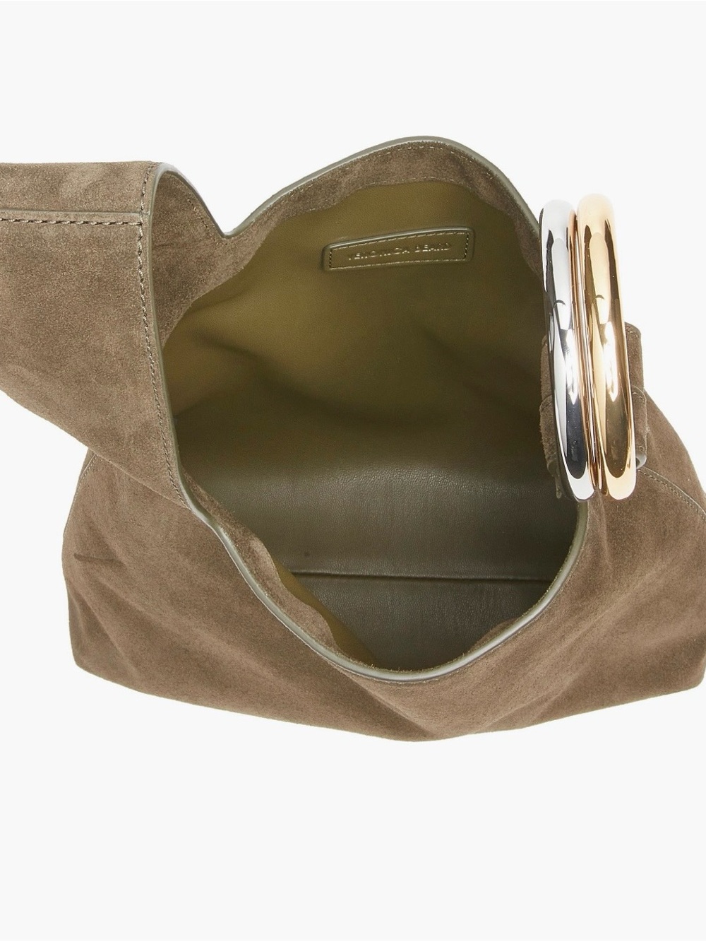 Veronica Beard
Swing Suede Top
Handle Bag - Cypress - Picture 4 of 11